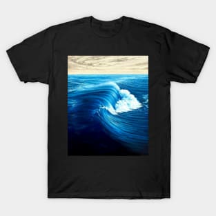 Majestic ocean waves painting T-Shirt